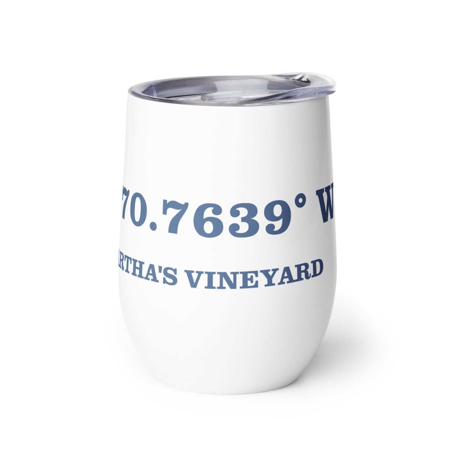 Menemsha Long and Lat Wine tumbler