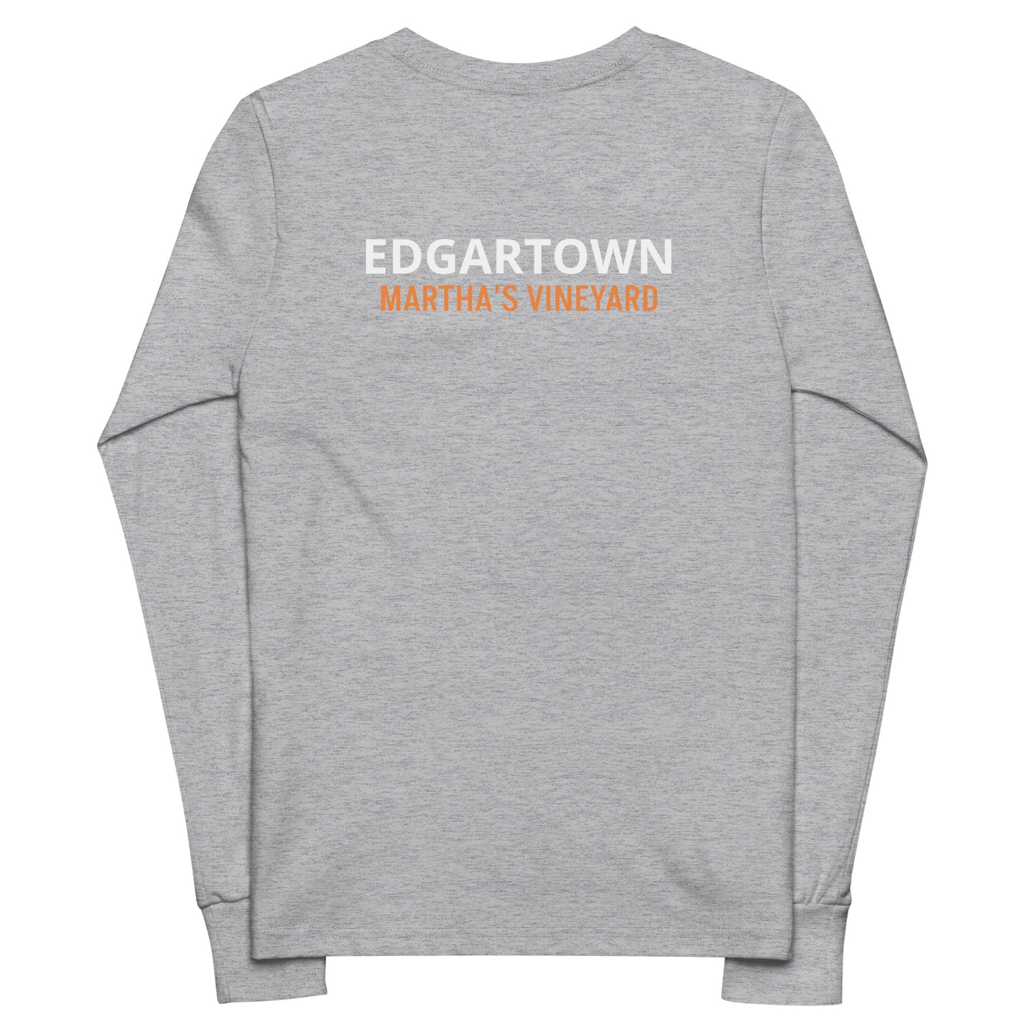 Edgartown Long and Lat Youth long sleeve tee