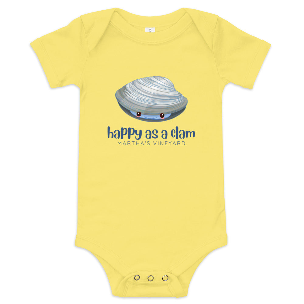 Happy As A Clam Onesie