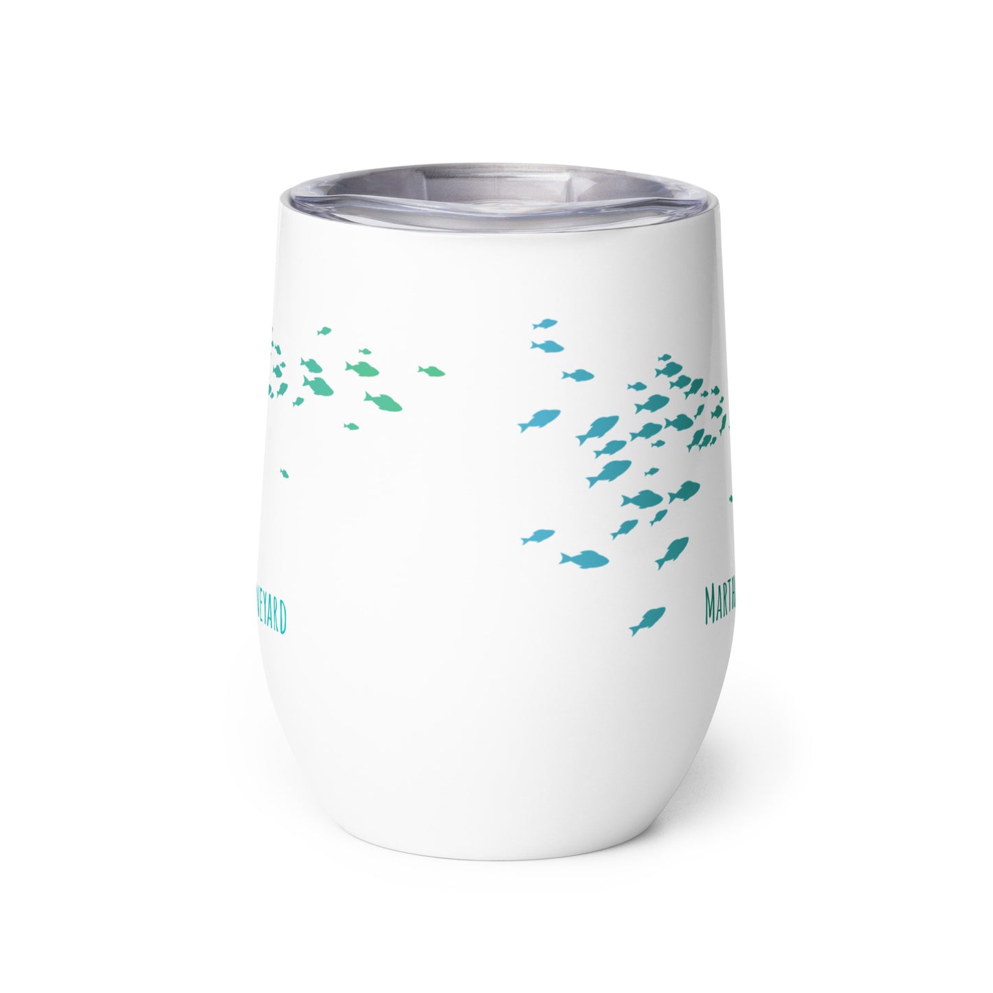 MV Fishes Wine Tumbler