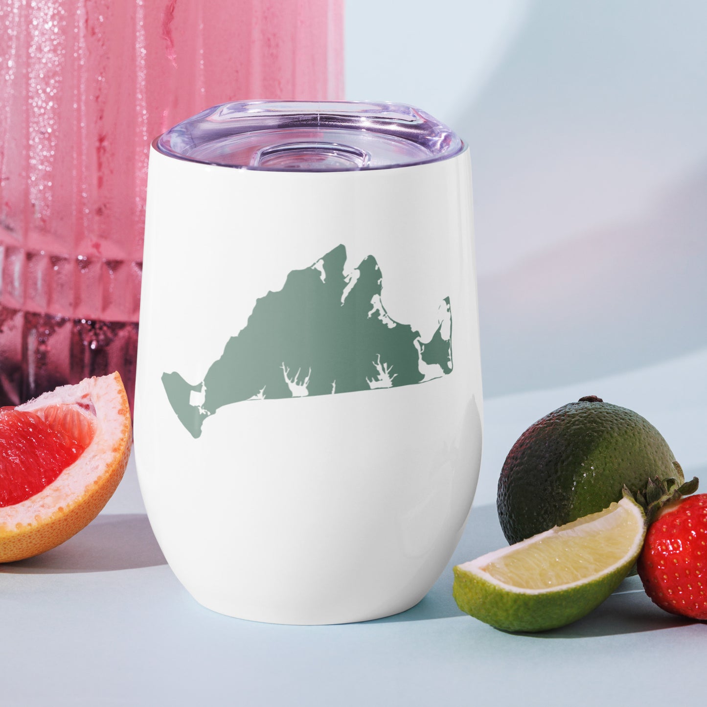 Sage Island Wine tumbler