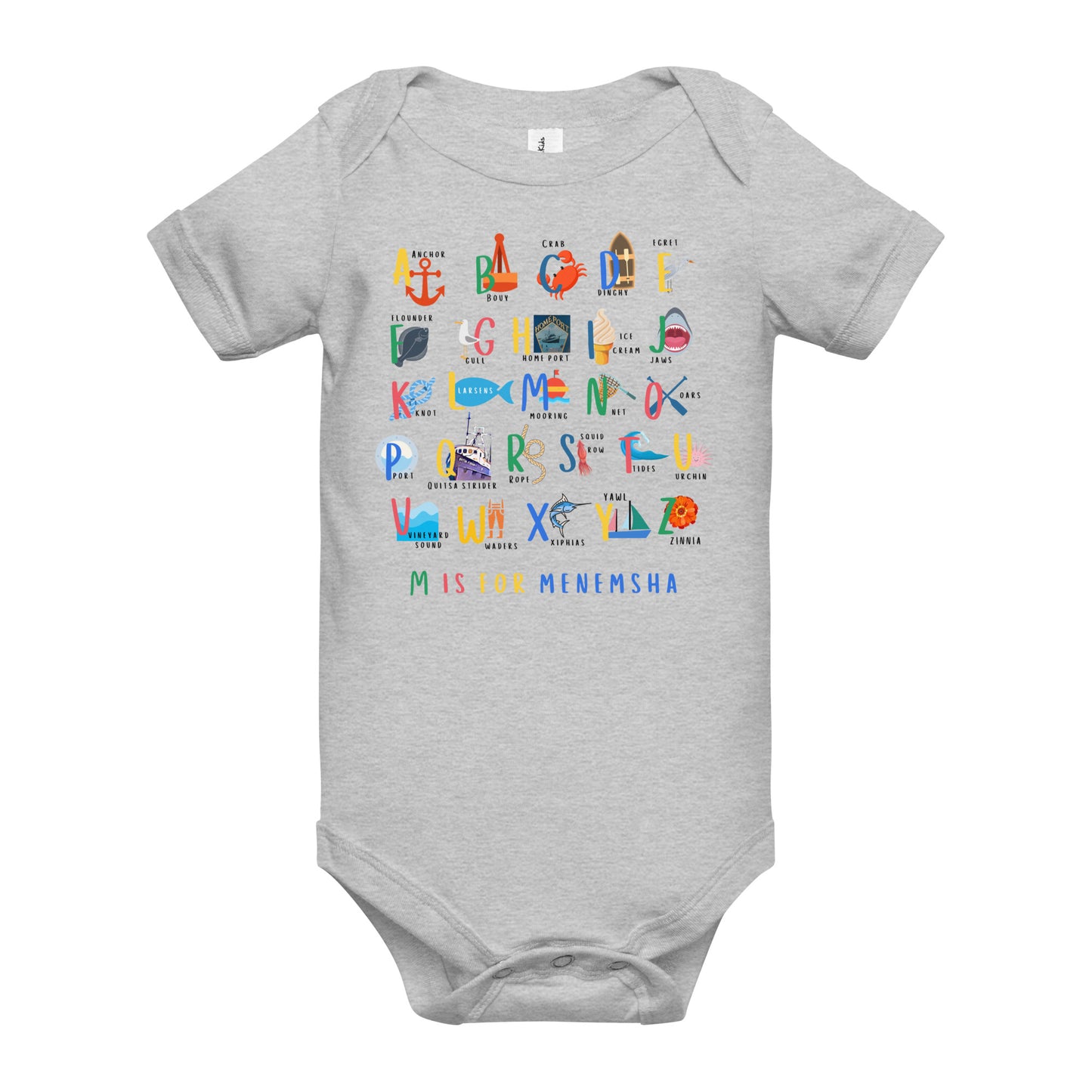 ABC Menemsha Baby Onesie