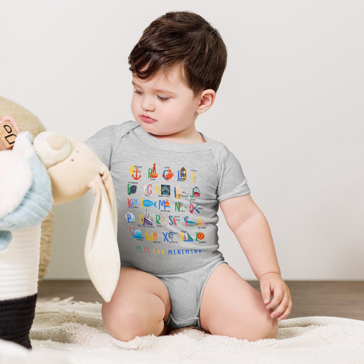 ABC Menemsha Baby Onesie
