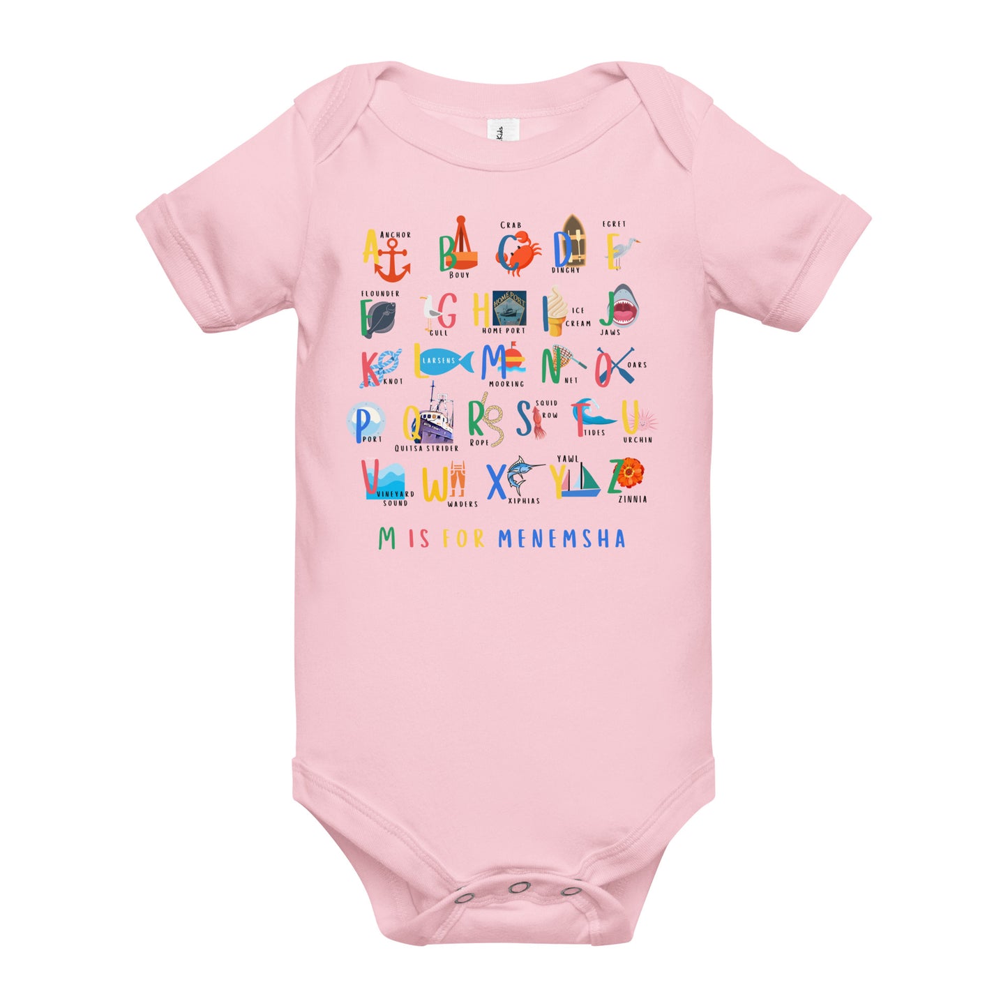 ABC Menemsha Baby Onesie