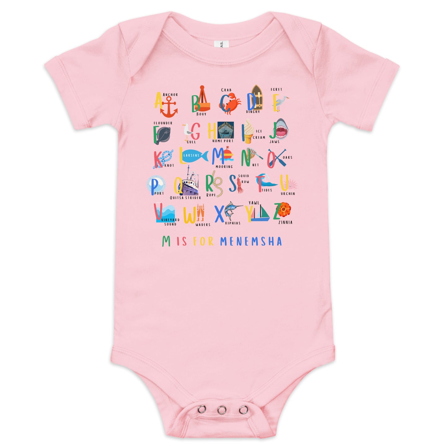 ABC Menemsha Baby Onesie
