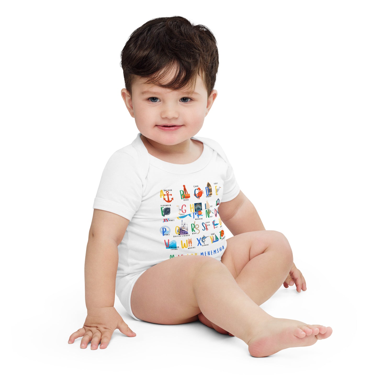 ABC Menemsha Baby Onesie