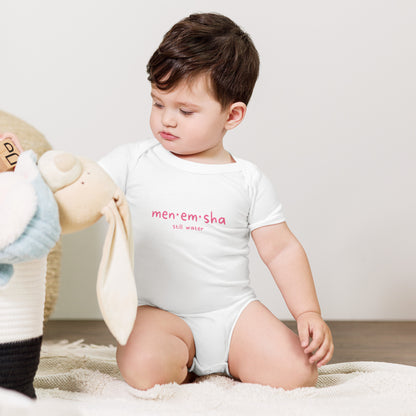 Menemsha, Martha's Vineyard Cotton Onesie