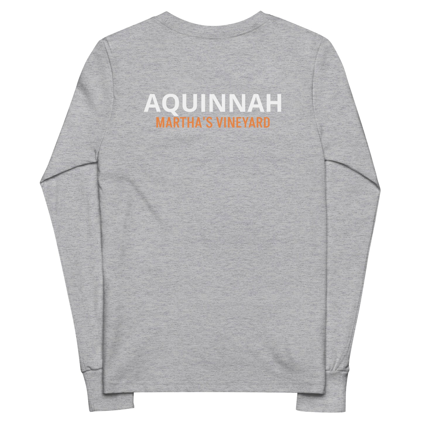 Aquinnah Youth long & lat long sleeve tee