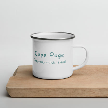 Cape Poge Enamel Mug