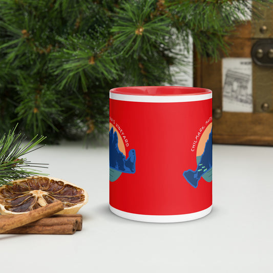 Red Mug with Color Inside