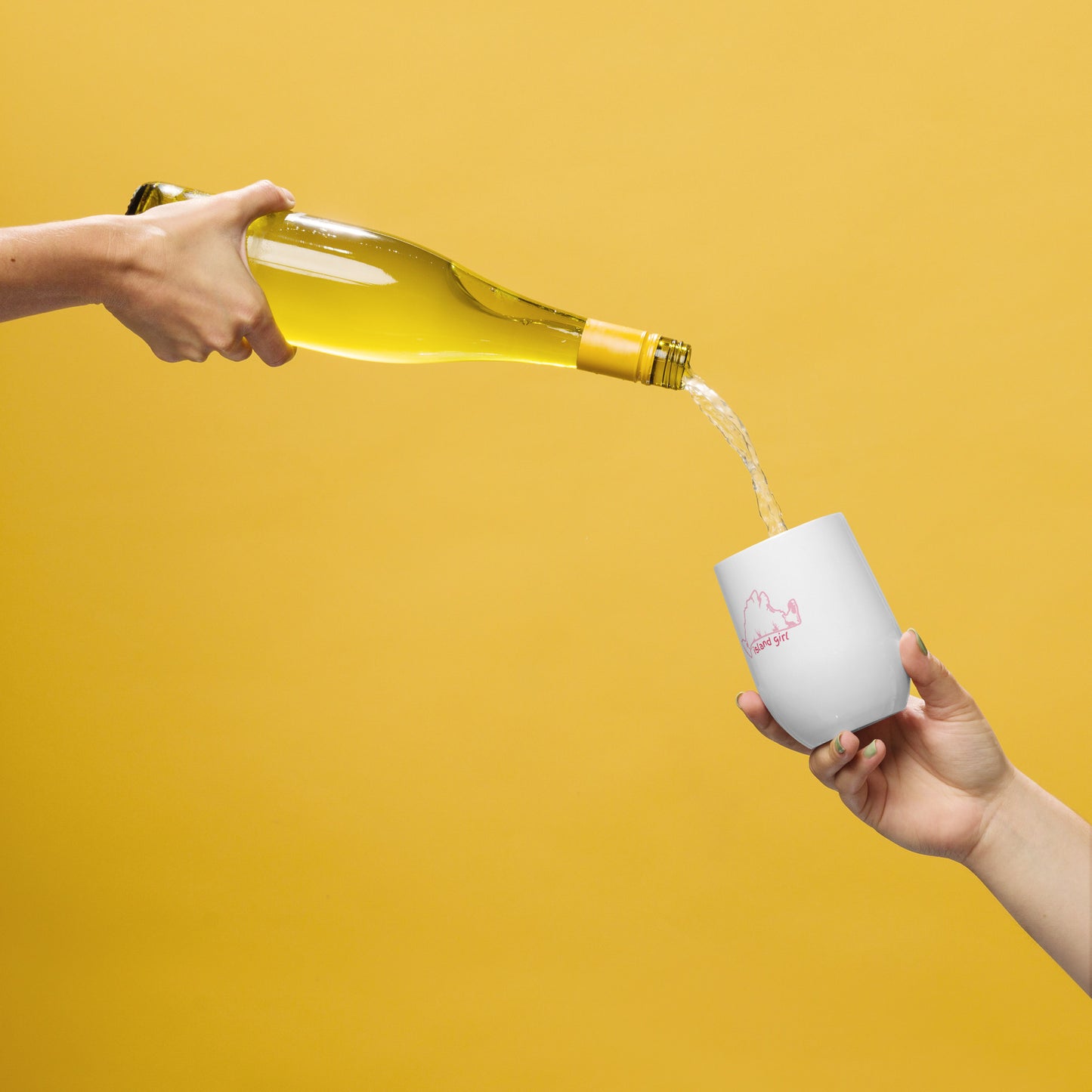 Island Girl Wine tumbler2
